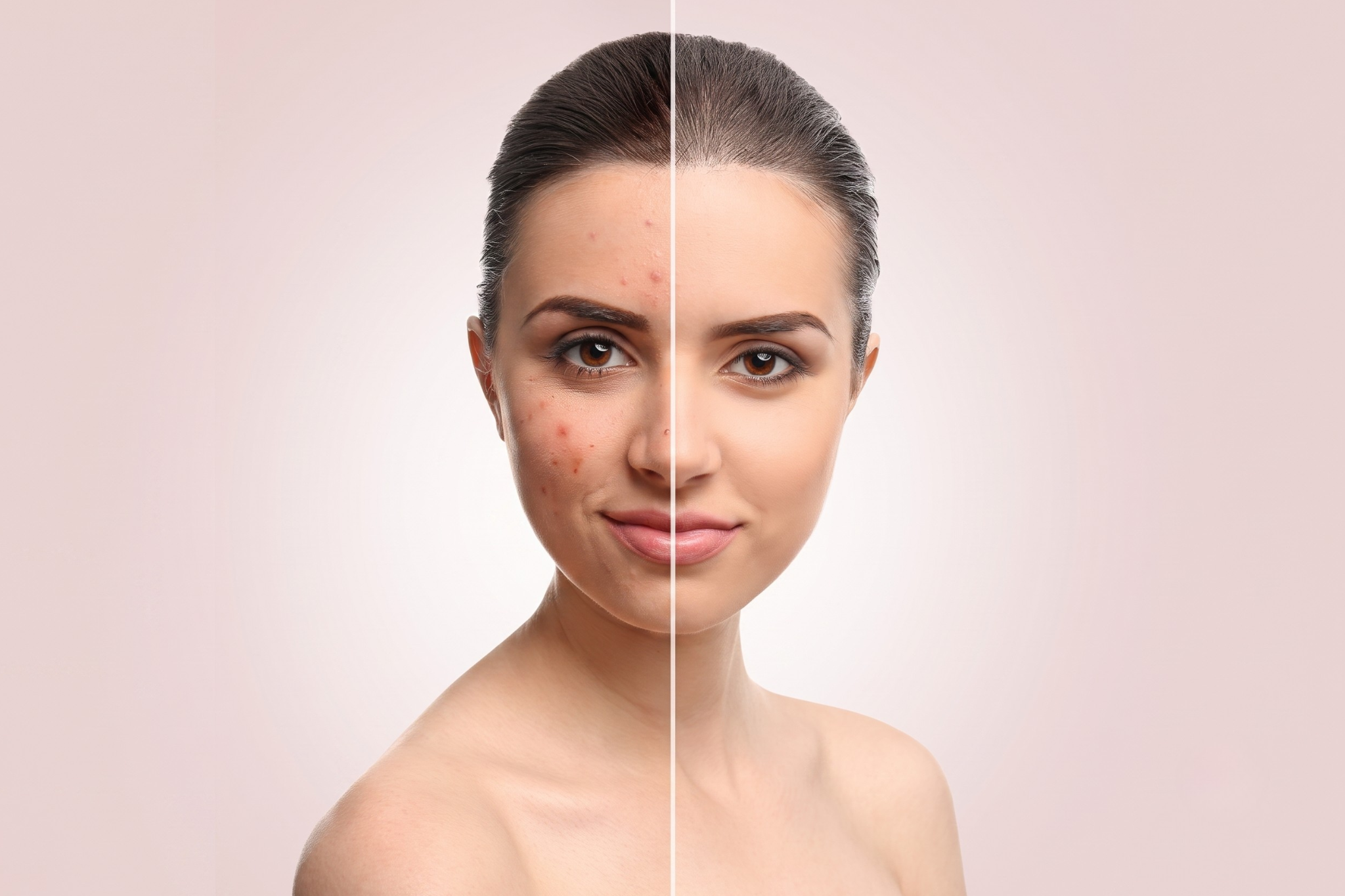Akne gezielt von innen behandeln mit Lactoferrin, Vitamin E und Zink