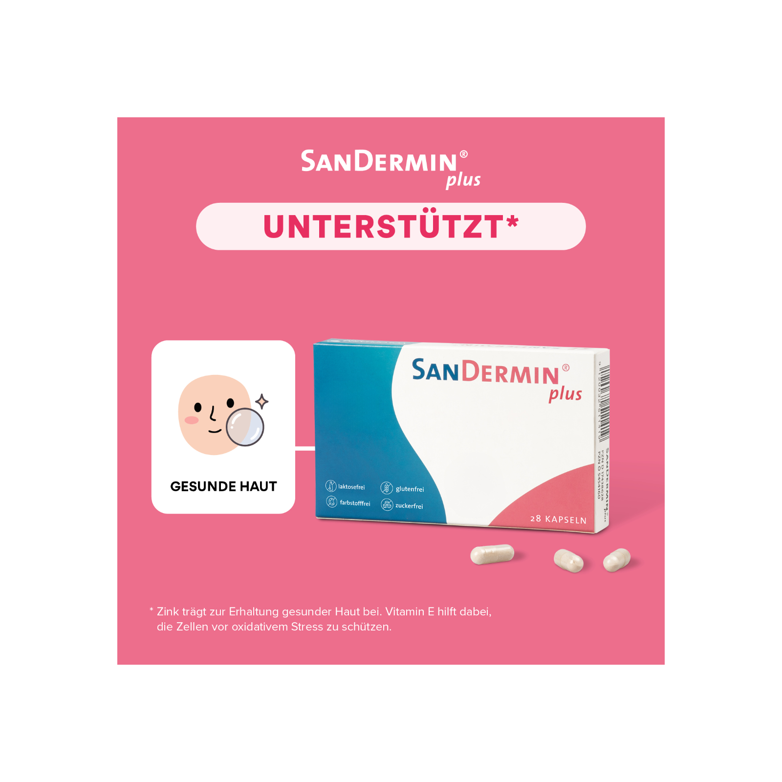 SanDermin plus für reine Haut
