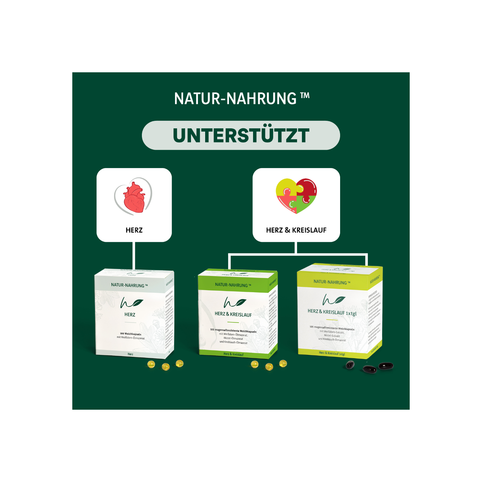 Natur-Nahrung Herz für ein gesundes Herz